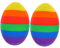 SEWACC 2 Stk Osterei-Radiergummi geschenkideen ostern Radierer für Radiergummi für Frühlings-Mini-Radiergummi süße Mini-Radierer Osterkörbchenfüller