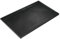 Plato de ducha 160 x 90 cm negro Line Dry de resina y polvo de mármol con rejilla lateral de mármol