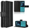 Jiajihua Cover Compatible with Nokia 108 4G (2024) Flip Stand Phone Case Black