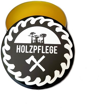 Holzpflege Wachs, 50 Gramm | mit Bienenwachs, Bio Leinöl