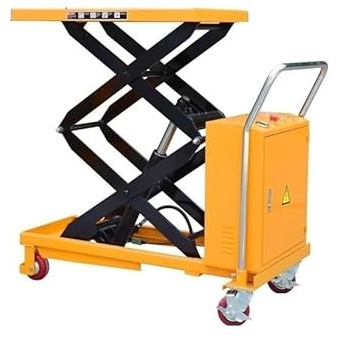 Zhaoj24-05 Industrie Hebebühnen Maximale Tragfähigkeit von 500 kg, elektrische hydraulische Hebebühne, 1,5 m, mobiles kleines Pritschenwagen-Hebe- und Handhabungsfahrzeug