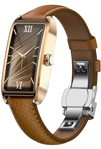 Fitness Uhr für Frauen Schrittzähler Uhr Fitness Tracker Schrittzähler Pulsmesser Schlaftracker Aktivitätstracker mit Schritten, Entfernung, Kalorienzählung, kompatibel mit Android iOS
