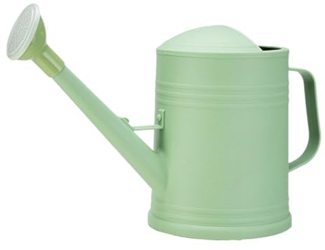 Annaffiatoio da giardino interno – in da 4 litri con manico ergonomico, dispenser di liquidi durevole e leggero per piante in vaso, fiori, cortile, professionisti, vicini, TER