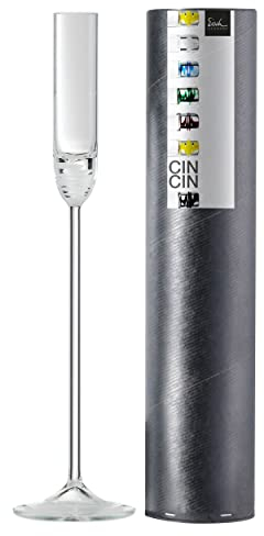Eisch - Kelch CIN CIN weiß in Geschenkröhre
