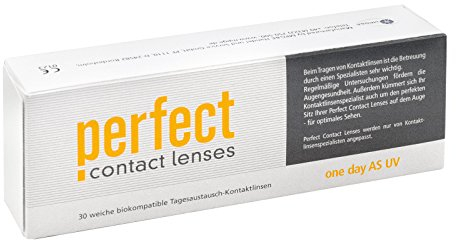 Perfect One Day AS UV Tageslinsen weich, 30 Stück / BC 8.60 mm / DIA 14.20 mm / -10.5 Dioptrien