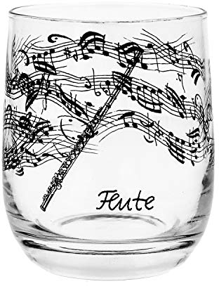Glas Querflöte schönes Geschenk für Flötisten