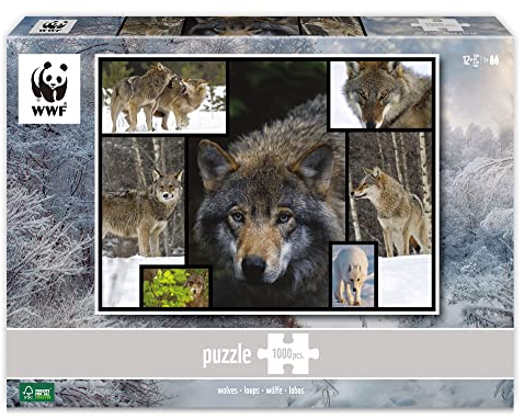 WWF Wolves 1000 Piece Puzzle
