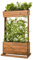 Mendler Hochbeet HE2, Kräuterbeet Blumenkasten Pflanzkasten, neig und höhenverstellbar, 145x82x50cm
