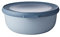 Mepal - Multi Bowl Cirqula Round - Contenitori Plastica con Coperchio - Adatto come contenitore ermetico per Frigo, microonde, Congelatore e piatti da portata - Ciotole Cucina - 750 ml - Nordic Blue