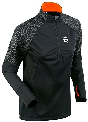 Daehlie Damen Mora Zip-Shirt, Black, L