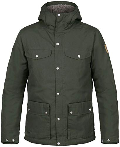 Fjällräven Herren Jacke Greenland Winter, Deep Forest, XL, 87122-662