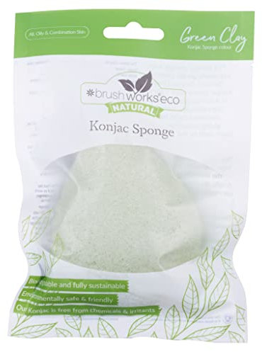 Konjac Schwamm, Grün