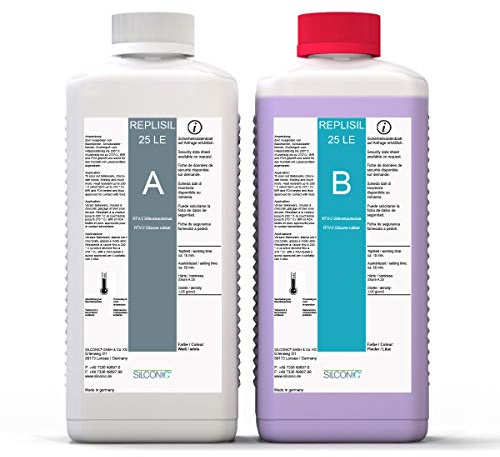REPLISIL 25 LE RTV-2 Gießsilikon Shore A 25 lebensmittelecht (2 Kg)
