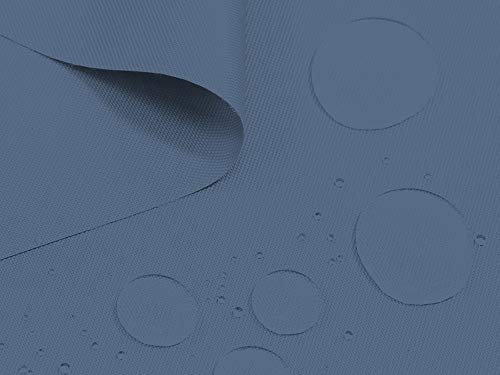 Oxford 600D Polyester Stoff Outdoor wasserdicht Meterware PVC 28 Jeansblau