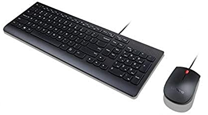 Lenovo 4X30L79901 Essential Wired Combo PC / Mac, Keyboard