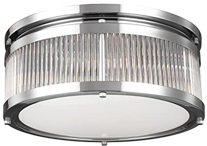 Licht-Erlebnisse LED Deckenleuchte Bad Beleuchtung 4-flammig IP44 G9 O:38cm elegant Jugendstil Design Lampe ERVA Badezimmer