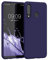 kwmobile Hülle kompatibel mit Huawei P30 Lite Hülle - weiches TPU Silikon Case - Cover geeignet für kabelloses Laden - Deep Ocean