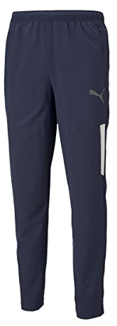 PUMA Herren Pants Teamliga Sideline Pants, Peacoat-Puma Black-Puma White, XL