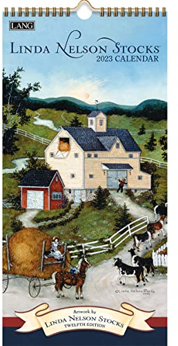 LANG Linda Nelson Stocks 2023 Vertikaler Wandkalender (23991079120)