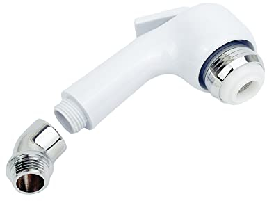 GATE14® Alcachofa de Ducha para Barco o Autocaravana con Conector Curvo