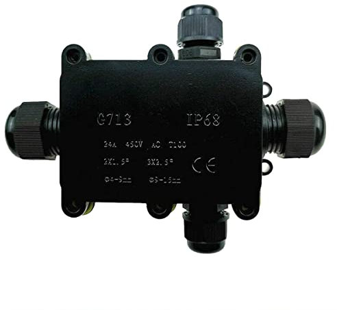 IP68 Junction Box Cable Connector 4 Way Electrical Waterproof Junction Box Cable Wire Connector