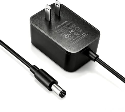 Lantisri Adaptador de corriente CC 9 V 2 A CA Cable cargador para LeapPad 2, LeapPad 1 tabletas, LeapsterGS Explorer, Leapster Explorer y Leapster2-6.5 pies Cable