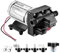WASSERMANN RV Water Pump 12V DC, Self Priming Diaphragm Pump 5.0 GPM 55 PSI, Water Pressure Pump with Pressure Switch, for RV Marine Yacht Lawn Garden