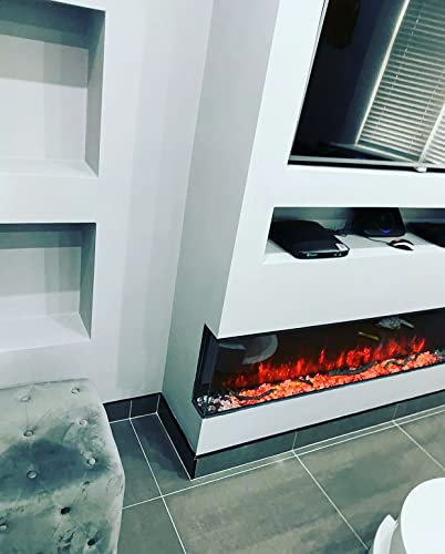 1800 | 1500 | 1300 | 1000 | 750 Panoramic Widescreen Ultra HD Electric Fire (1300MM)
