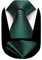 HISDERN Krawatte Grün Herren Krawatten mit Einstecktuch Formelle Klassische Hochzeit Herrenkrawatte und Taschentuch Set für Männer