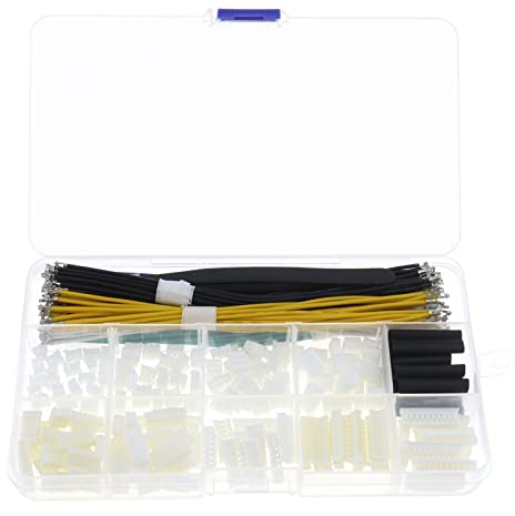 The Lord of the Tools PH 2.0-Stecker Vorgecrimptes Kabel-Kit Kompatibel mit JST-PH2.0-Steckern PH 2.0-2-Pin-Stecker Zubehör für Hubschrauber Quadcopter Flugzeuge