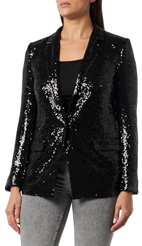 Comma Longblazer mit Pailletten