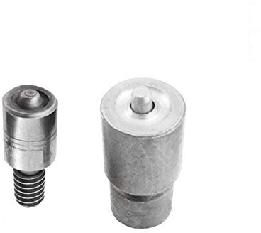 WedDecor Ensemble d'outils de matrice en fer à œillets et œillets de 2 mm pour presse à main bleue, sertissage de rivet de tissu, maroquinerie, projets d'art et d'artisanat