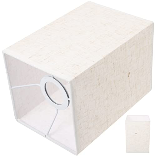 MAGICLULU Beige Nachttisch-lampenschirm Lampenschirm Für Großbritannien Einfaches Design Für Schreibtisch-lampenschirm