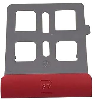 WANSUPYIN 2023 Repairing SD Card Slot Cover Holder Frame for Nintendo NEW 3DS XL/LL, Console SD Card Slot Replacement