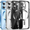 Clear Magnetisch für iPhone 13 Pro Hülle mit MagSafe [Original iPhone Äußere] [Kameraschutz Eingebaut] Durchsichtig Silikon Case Ultra Dünn [Niemals Gelb] Handyhülle Anti Fingerabdruck Kratzfeste