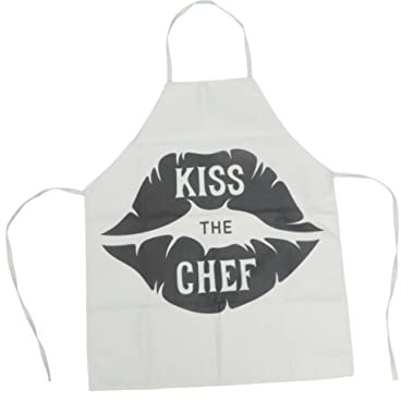 TOPBATHY Baumwolle Leinen Kochschürze Unisex Kreatives Küchenmuster Verstellbar Rückbindung Waschbar Arbeitsplatz Schürze Für Erwachsene Frauen Männer Style