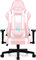 Homimaster Gaming Stuhl, Bürostuhl Ergonomisch mit verstellbare Lendenkissen, Kopfkissen und Armlehnen,Gaming Chair Gepolstert,Gamer Stuhl Wippfunktion, Schreibtischstuhl Gaming Stuhl 150 kg, Rosa