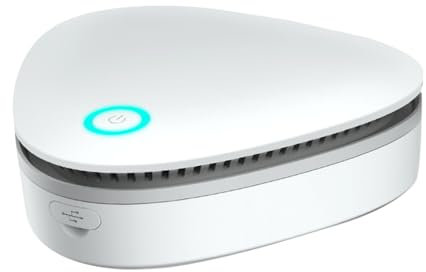 Odor Remover Machine for Smoke Smell, Air Purifier for Bedroom Mini Odor Remover Air Purifier, Wireless Odor Air Eliminator Freshener for Toilets, Living Room, Closets, Pet Room - Air Cleaner