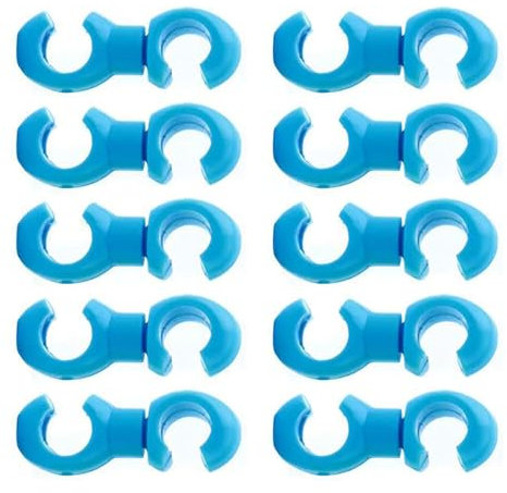 10 Stück Mountainbike-Bremsleitungs-Clips, Gehäuseleitung, Schlauchschnallen, Rohrschellen, geeignet für verschiedene Fahrräder