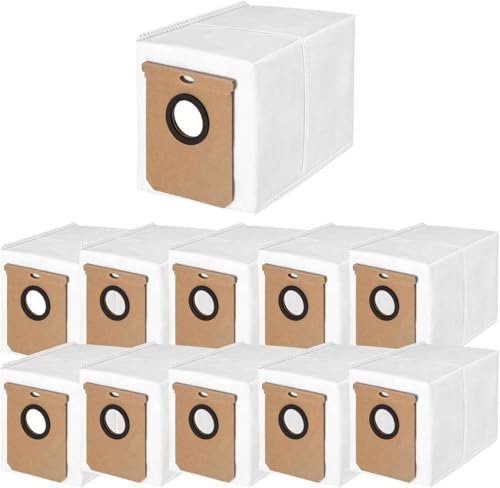 Roboparts® Pack 10 Bolsas compatibles con Robot Aspirador Cecotec Conga 9090 AI
