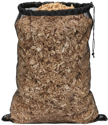 Häcksler | Aufbewahrungsständer aus Mesh | 123 cm x 60 cm Auffangbehälter für Zerkleinerer und Gartenhäcksler - zur Reinigung von Landschaftsbauarbeiten im Garten Rasen Pati
