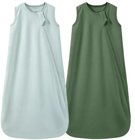 Mosebears Gigoteuse d'été 0.5 TOG - Coton Ultra-Doux pour Bébé,M(6-12 Mois)