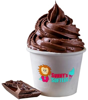 Sunny's Softeis Flüssigmix Schoko 5 L – Softeismix für Softeismaschinen