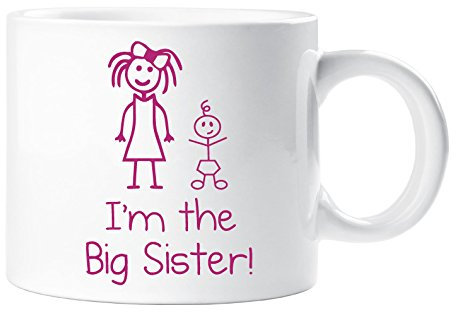 60 Second Makeover Limited Smug Kids Mug Im The Big Sister Childrens Mug Cup