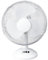 2 X White 12 3 Speed Oscillating Desk top Fan with adjustable tilt Cold Air For Office and Home