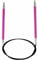 KnitPro K47123 Rundstricknadel, Metal, rot, 80cm / 2.5mm