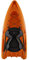 Unbekannt Point 65 Tequila. Modular Kajak Einheitsgröße Back Section - Orange