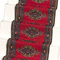 Melody Jane Puppenhaus Gewebt Treppe Teppich Läufer Red 1:12 Miniatur Bodenbelag