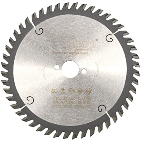 DIAMWOOD - Lame De Scie Circulaire Portative Carbure HM Universelle Ø160 x 20 mm 48 Dents - Découpe Bois Tendre, Exotique, MDF, Mélaminé - Finition Précise