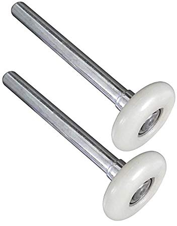 YUANQIAN Langlebige Nylon-Garagentorrollen, 6200ZZ 11, Kugellager, 17,2 cm, Vorbau (2 Stück) (Garagentorrolle, 170 mm, 2 Stück)